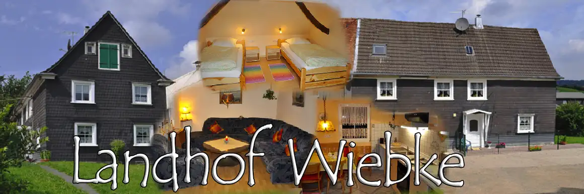 Landhof Wiebke: Haus, Wohnzimmer, Schlafzimmer und Küche